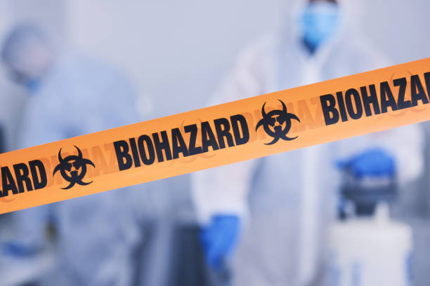Professional Biohazard technician working in Live Oak, FL